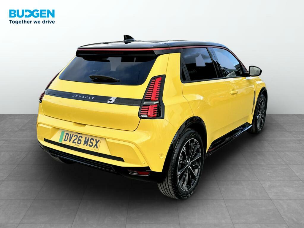 Renault 5 E-Tech Comfort Range 52Kwh Iconic Five DV26MSX Yellow #4
