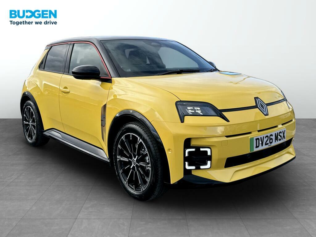 Renault 5 E-Tech Comfort Range 52Kwh Iconic Five Yellow