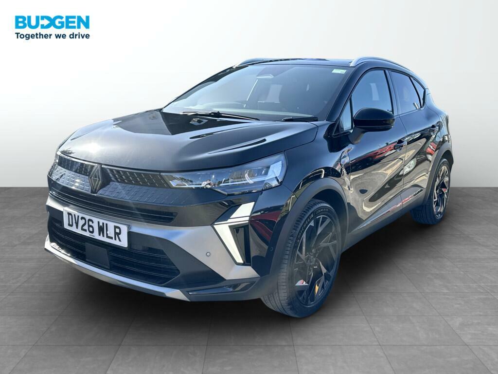 Renault Captur 1.8 E-tech Esprit Alpine Euro 6 Ss DV26WLR Black #2