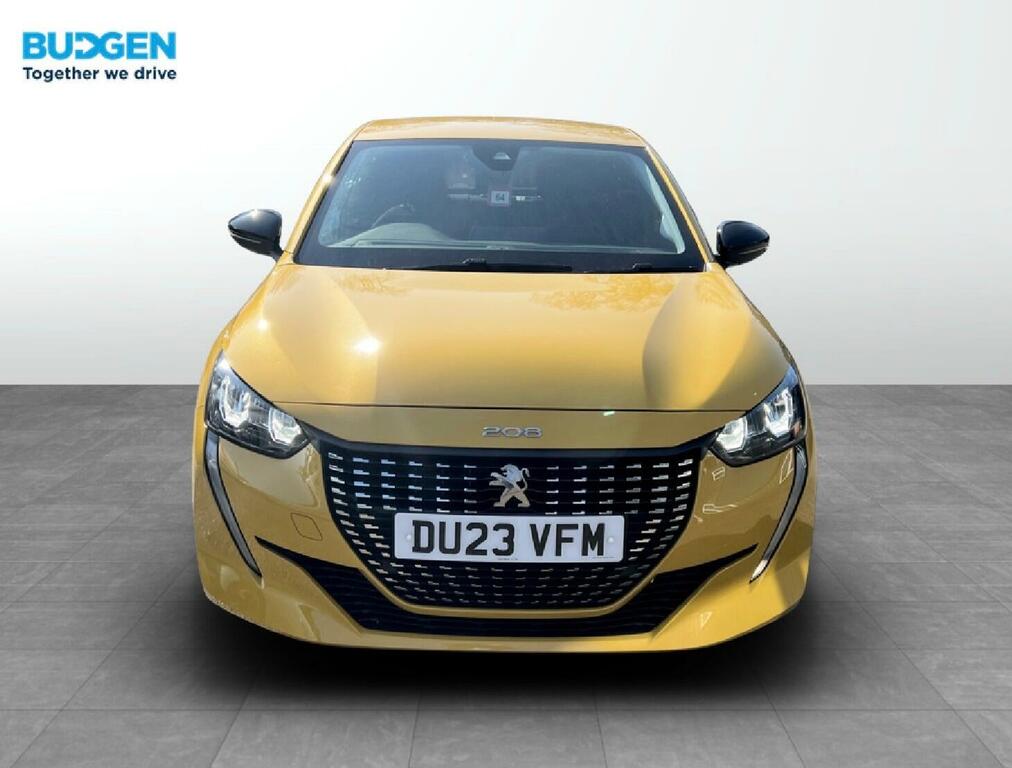 Peugeot 208 1.2 Puretech Active Premium Euro 6 Ss DU23VFM Yellow #2