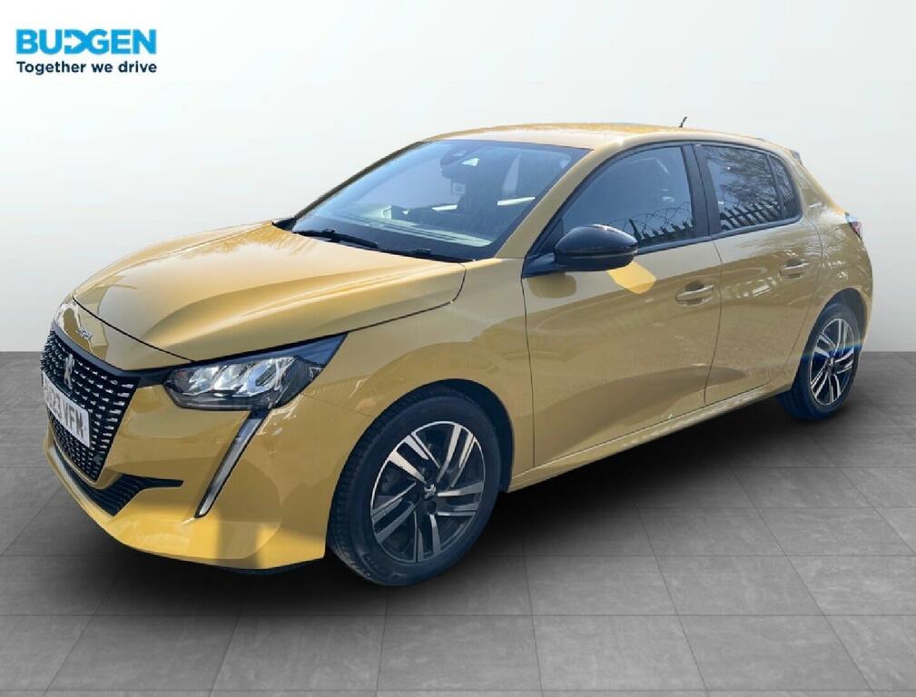 Peugeot 208 1.2 Puretech Active Premium Euro 6 Ss DU23VFM Yellow #3