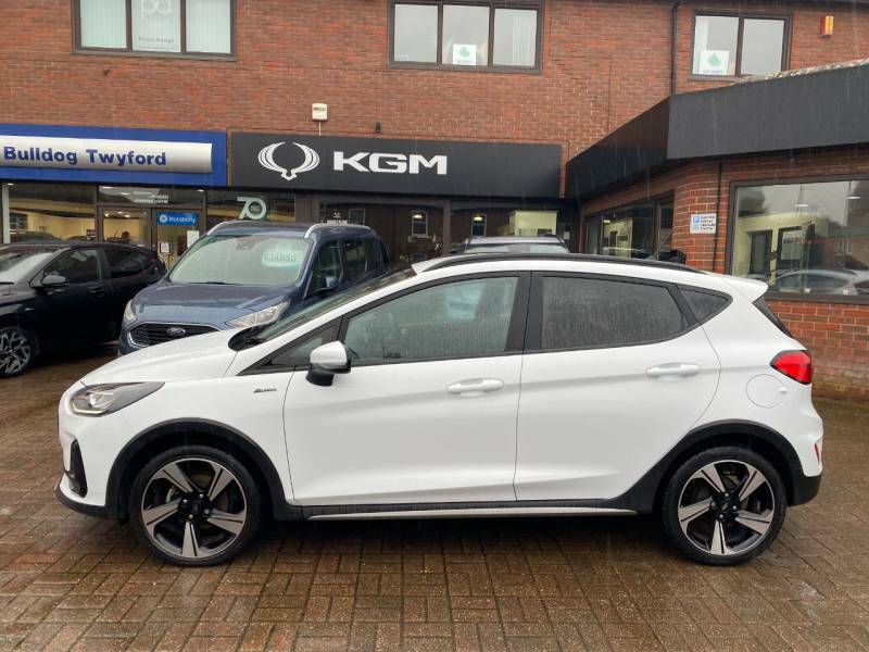 Ford Fiesta 1.0 Ecoboost Hybrid Mhev 125 Active - 2024 73 ET73BPF White #2