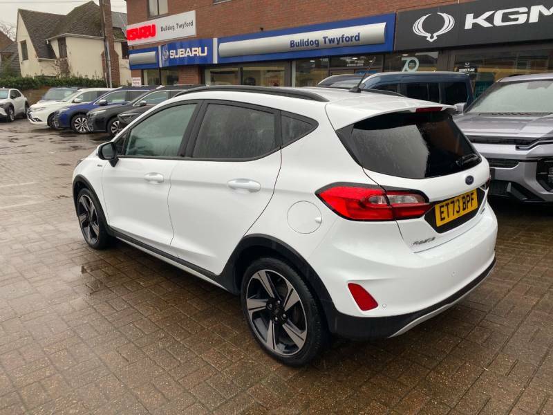 Ford Fiesta 1.0 Ecoboost Hybrid Mhev 125 Active - 2024 73 ET73BPF White #3