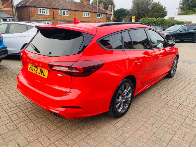 Ford Focus 1.0 Ecoboost Hybrid Mhev 155 St-line Edition - HG72JVL Red #5
