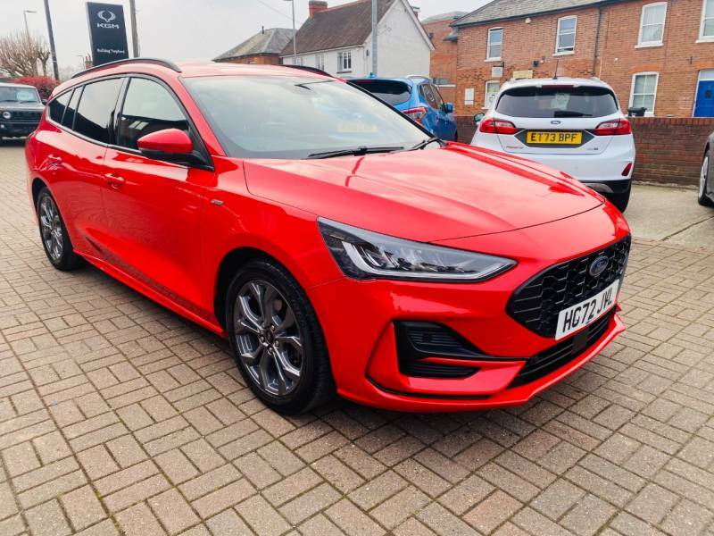 Ford Focus 1.0 Ecoboost Hybrid Mhev 155 St-line Edition - HG72JVL Red #3