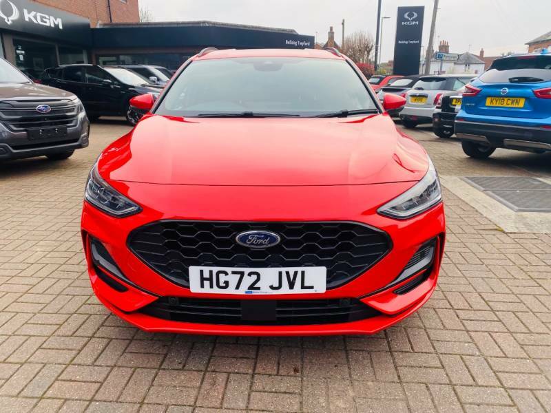 Ford Focus 1.0 Ecoboost Hybrid Mhev 155 St-line Edition - HG72JVL Red #2