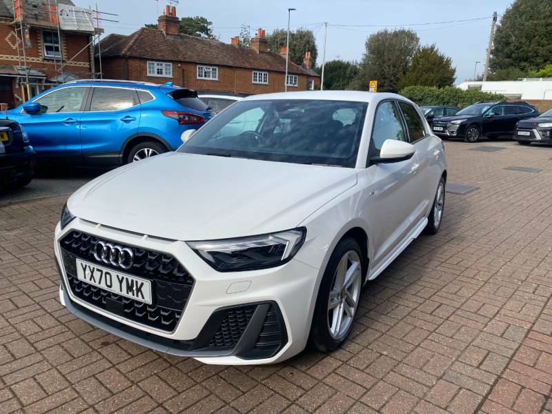 Audi A1 25 Tfsi S Line - 2020 70 YX70YMK White #4