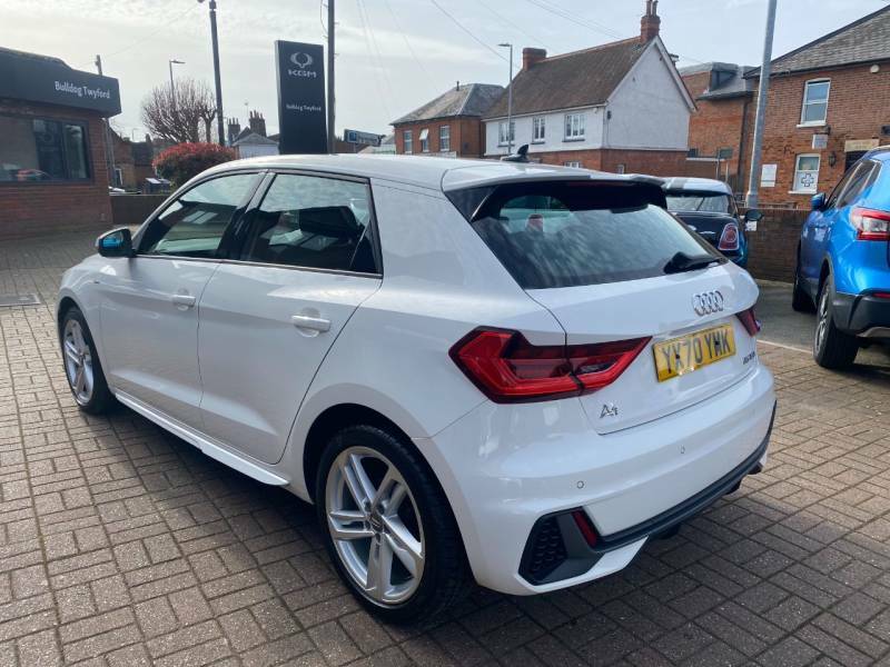 Audi A1 25 Tfsi S Line - 2020 70 YX70YMK White #6
