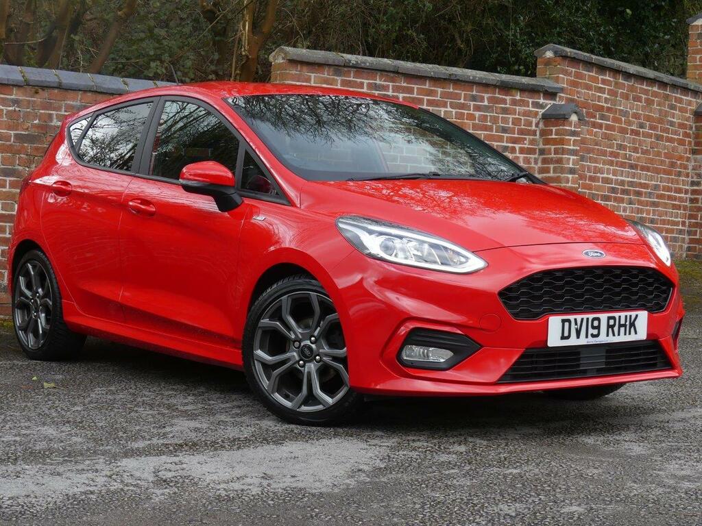 Ford Fiesta Ford Fiesta 1919 1.0T Ecoboost St-line Red