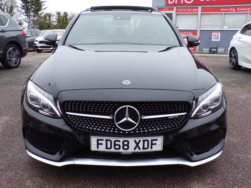 Mercedes-Benz C Class C43 4Matic Premium - 2018 68 FD68XDF Black #2