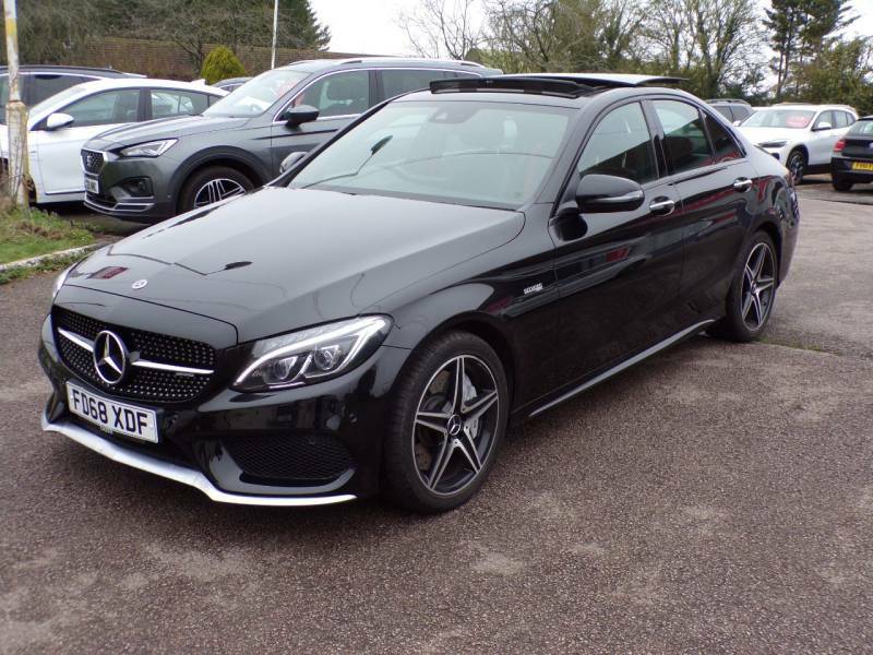Mercedes-Benz C Class C43 4Matic Premium - 2018 68 FD68XDF Black #4
