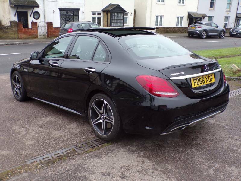 Mercedes-Benz C Class C43 4Matic Premium - 2018 68 FD68XDF Black #6