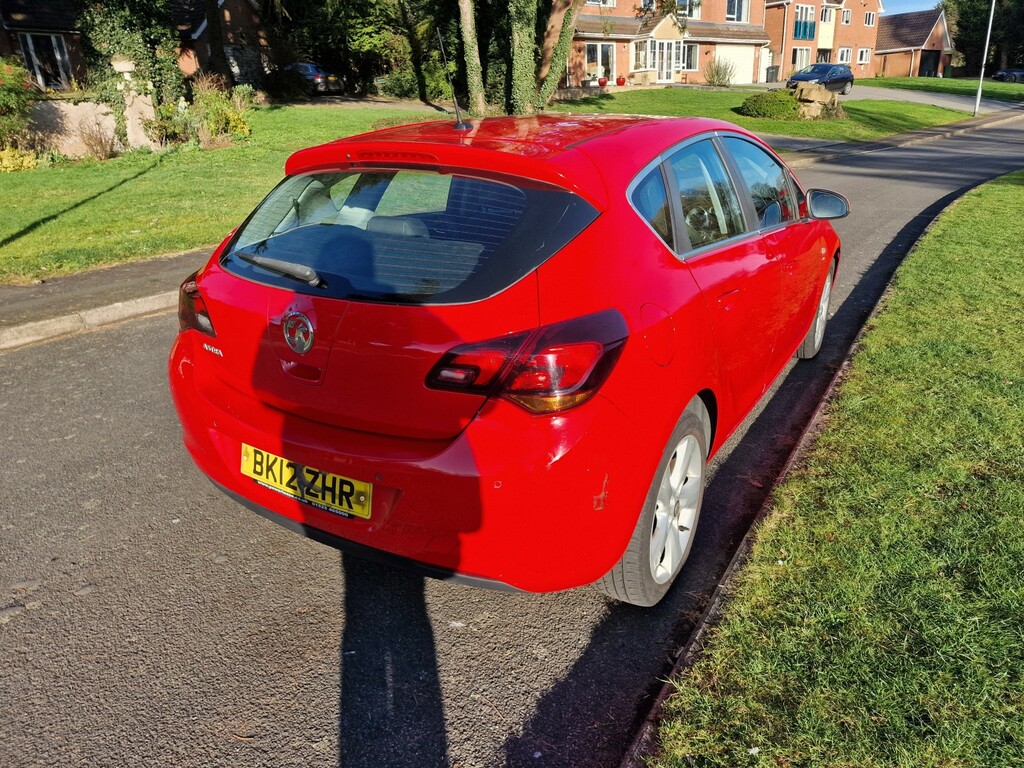 Vauxhall Astra 1.4 16V Sri BK12ZHR Red #5