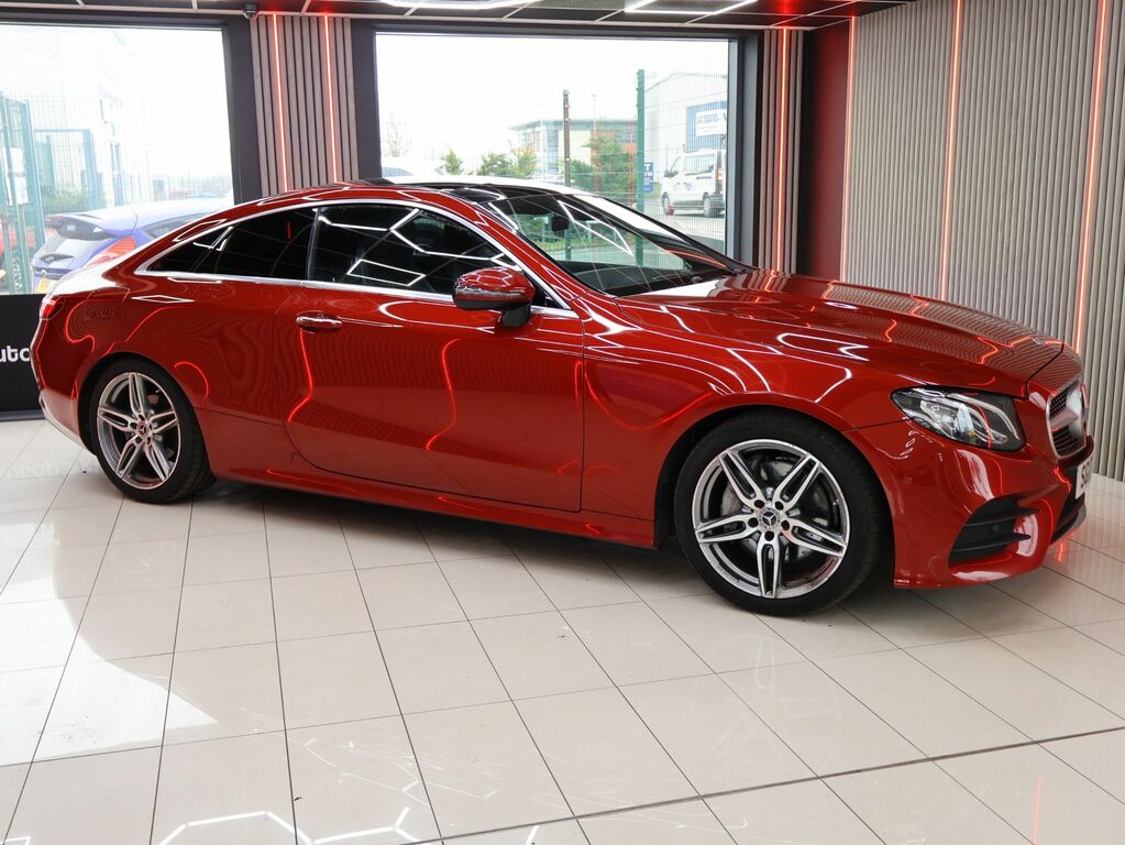 Mercedes-Benz E Class 2017 2.0 E220d Amg Line Premium Coupe Red