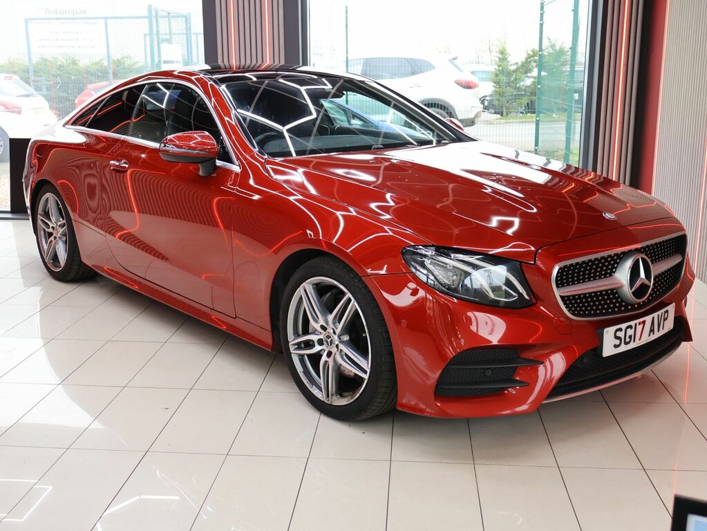 Mercedes-Benz E Class 2017 2.0 E220d Amg Line Premium Coupe SG17AVP Red #2