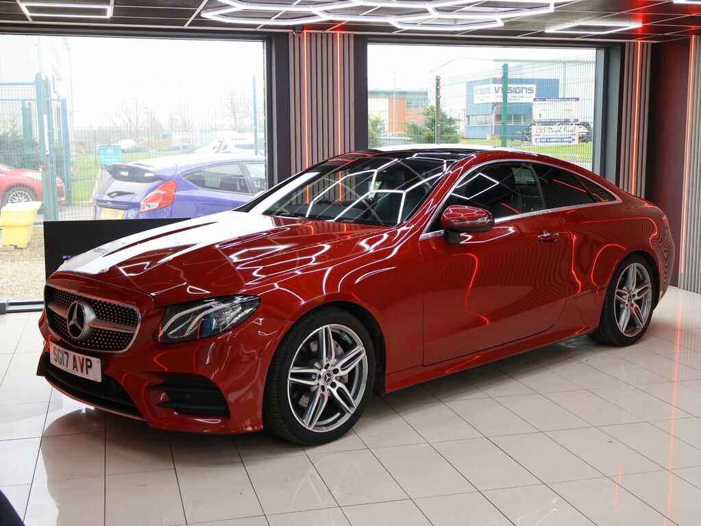 Mercedes-Benz E Class 2017 2.0 E220d Amg Line Premium Coupe SG17AVP Red #3