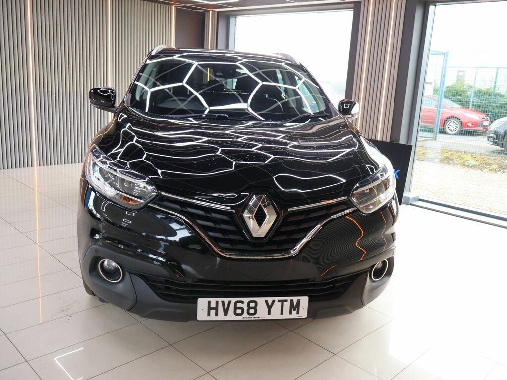Renault Kadjar 2018 1.3 Tce Dynamique S Nav Suv HV68YTM Black #3