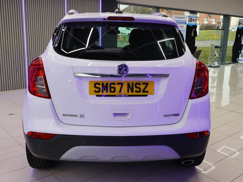 Vauxhall Mokka X 2018 1.4I Turbo Ecotec Active Suv Manua SM67NSZ White #3