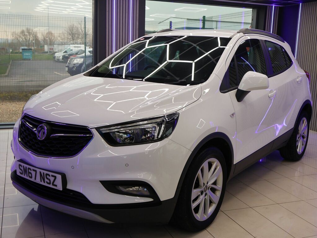 Vauxhall Mokka X 2018 1.4I Turbo Ecotec Active Suv Manua SM67NSZ White #5