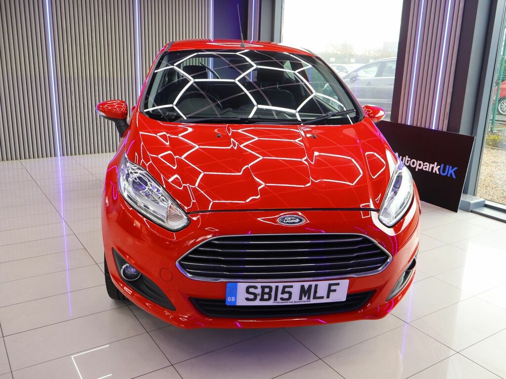 Ford Fiesta 2015 1.25 Zetec Hatchback Euro 6 SB15MLF Red #5