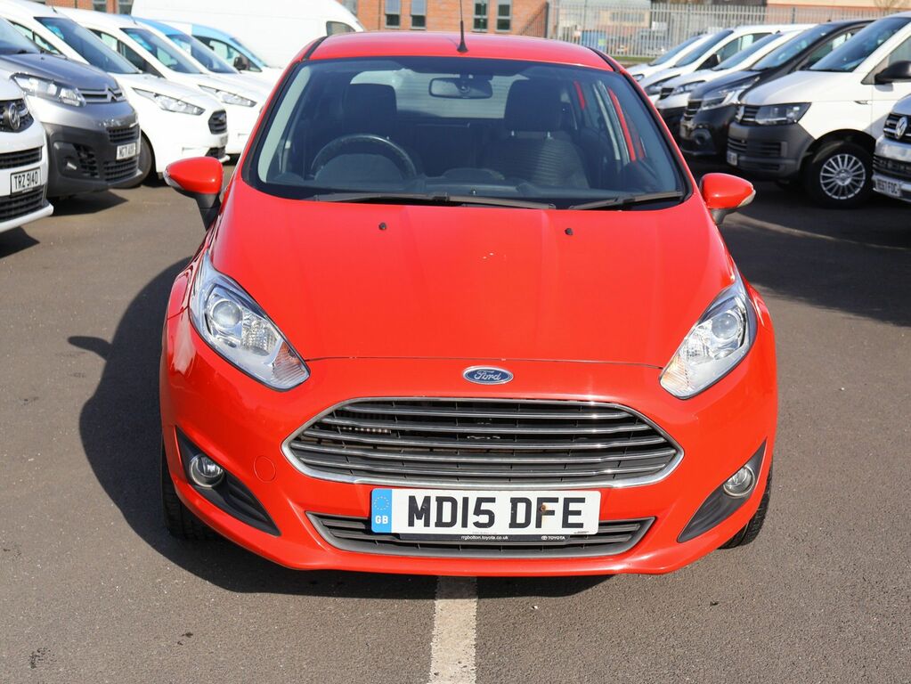 Ford Fiesta 2015 1.0T Ecoboost Zetec Hatchback Manu MD15DFE Red #4