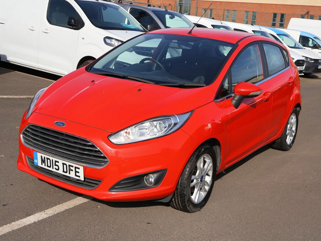 Ford Fiesta 2015 1.0T Ecoboost Zetec Hatchback Manu MD15DFE Red #5