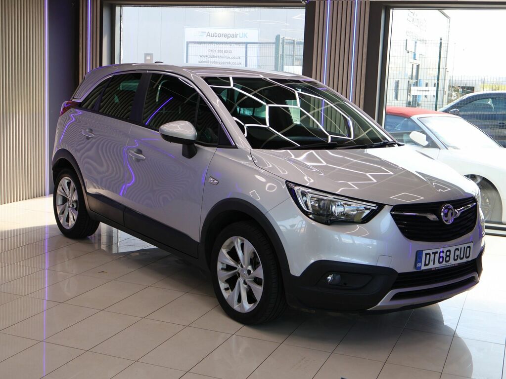 Vauxhall Crossland X 2019 1.2 Turbo Gpf Tech Line Nav Suv Au Silver