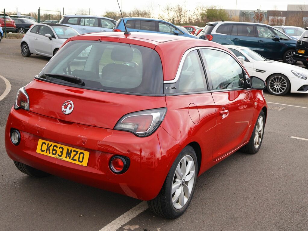 Vauxhall Adam 2013 1.4 16V Jam Hatchback Euro CK63MZO Red #6