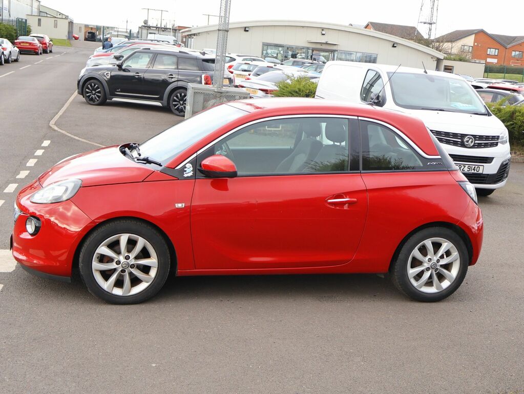 Vauxhall Adam 2013 1.4 16V Jam Hatchback Euro CK63MZO Red #2