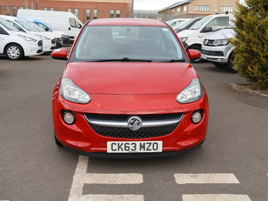 Vauxhall Adam 2013 1.4 16V Jam Hatchback Euro CK63MZO Red #3
