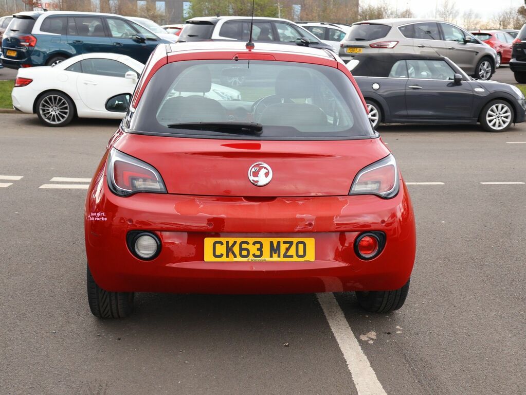 Vauxhall Adam 2013 1.4 16V Jam Hatchback Euro CK63MZO Red #5
