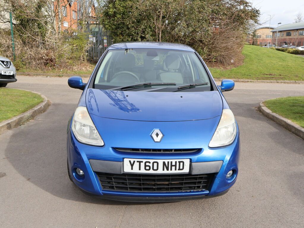 Renault Clio 2010 1.2 I-music Hatchback Euro YT60NHD Blue #2