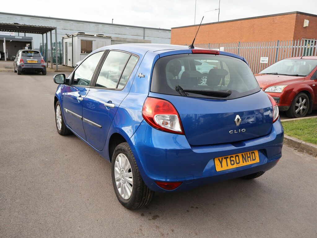 Renault Clio 2010 1.2 I-music Hatchback Euro YT60NHD Blue #5