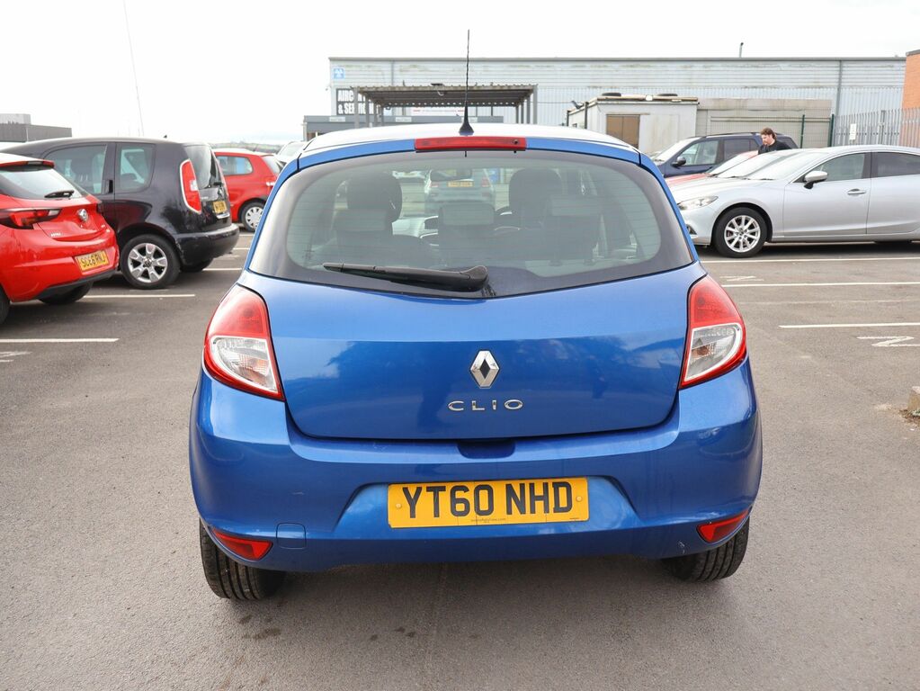 Renault Clio 2010 1.2 I-music Hatchback Euro YT60NHD Blue #6