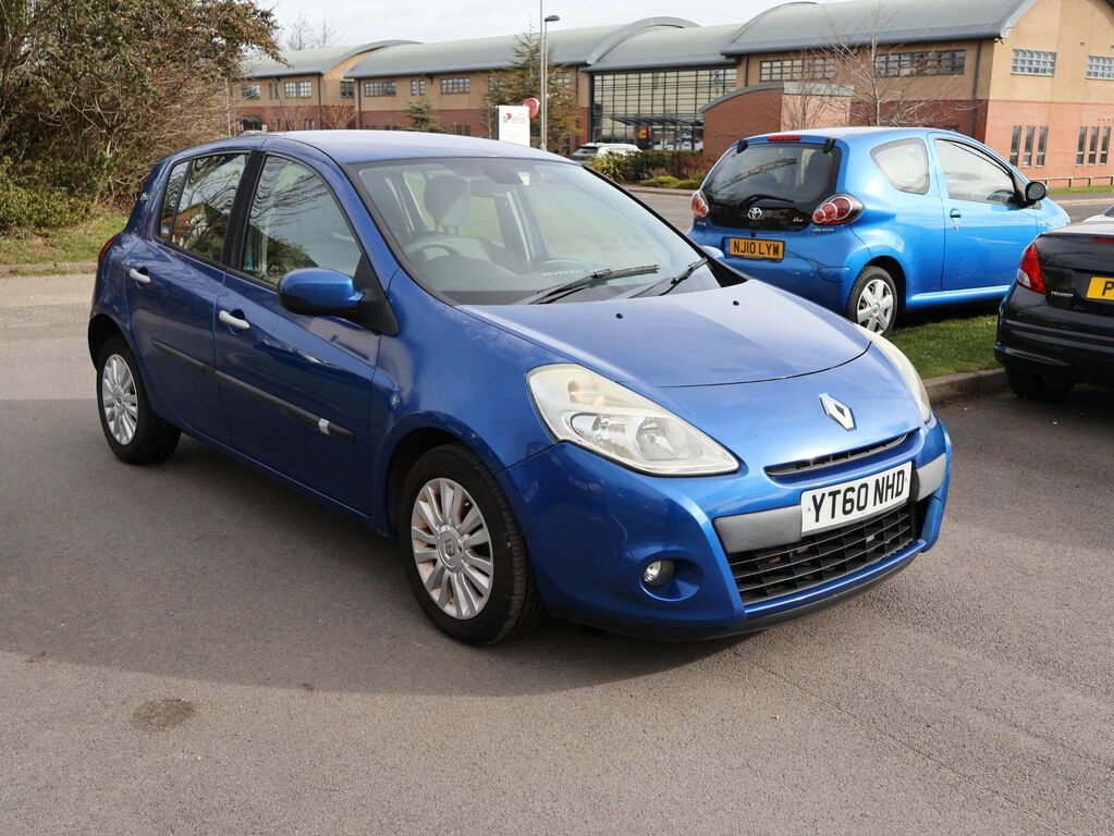 Renault Clio 2010 1.2 I-music Hatchback Euro Blue