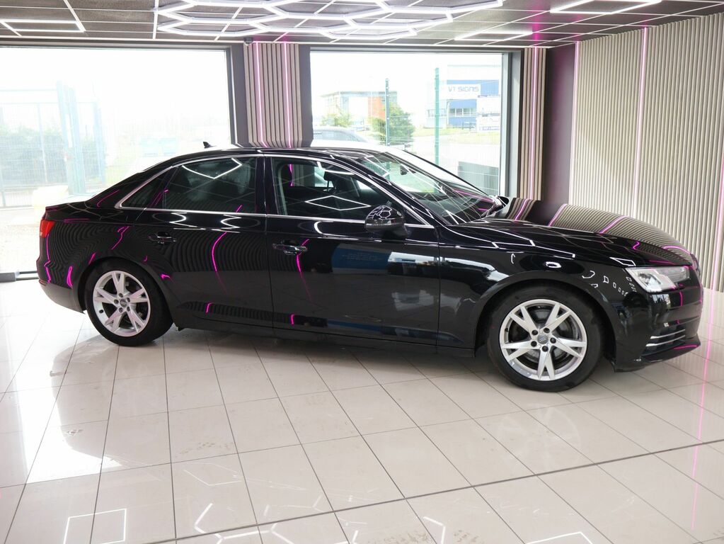 Audi A4 2017 2.0 Tdi Ultra Sport Saloon S Troni GY17NBO Black #2