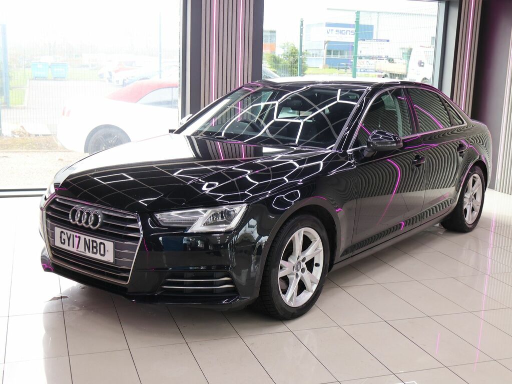Audi A4 2017 2.0 Tdi Ultra Sport Saloon S Troni GY17NBO Black #5
