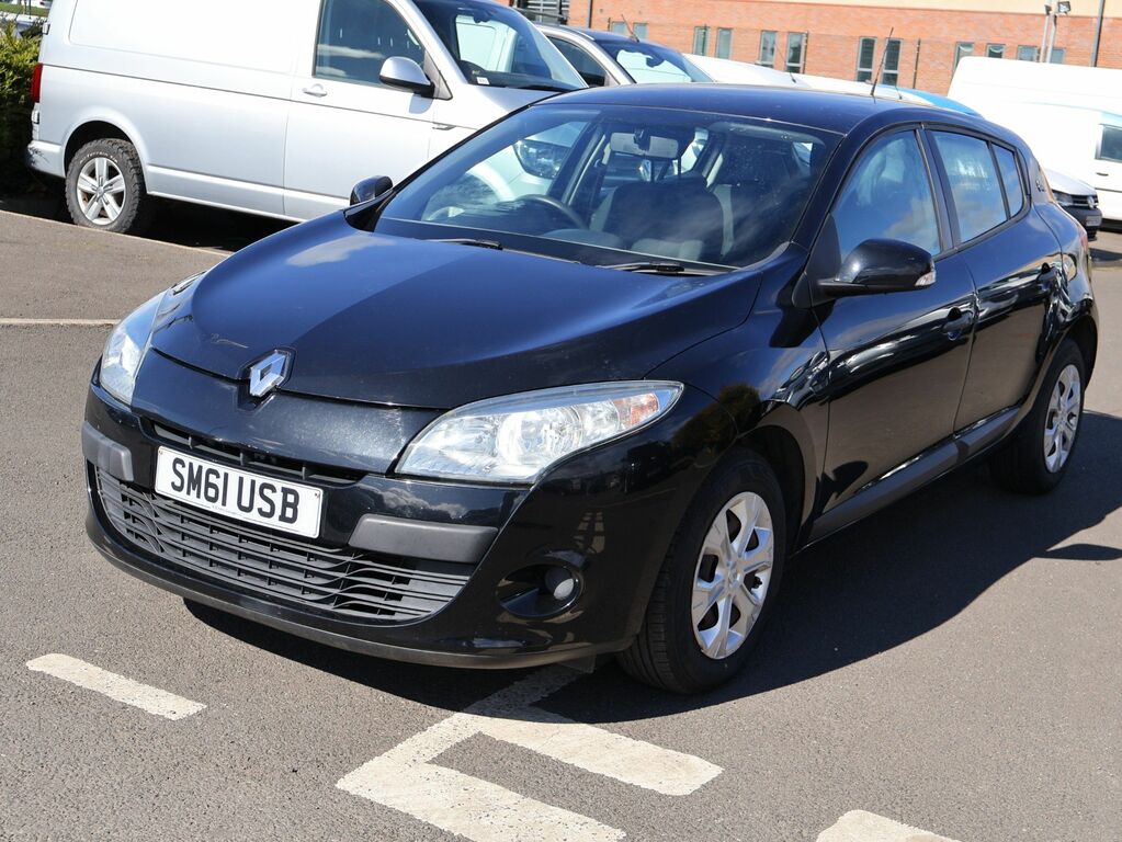 Renault Megane 2012 1.6 16V Pzaz Hatchback Euro Black #3
