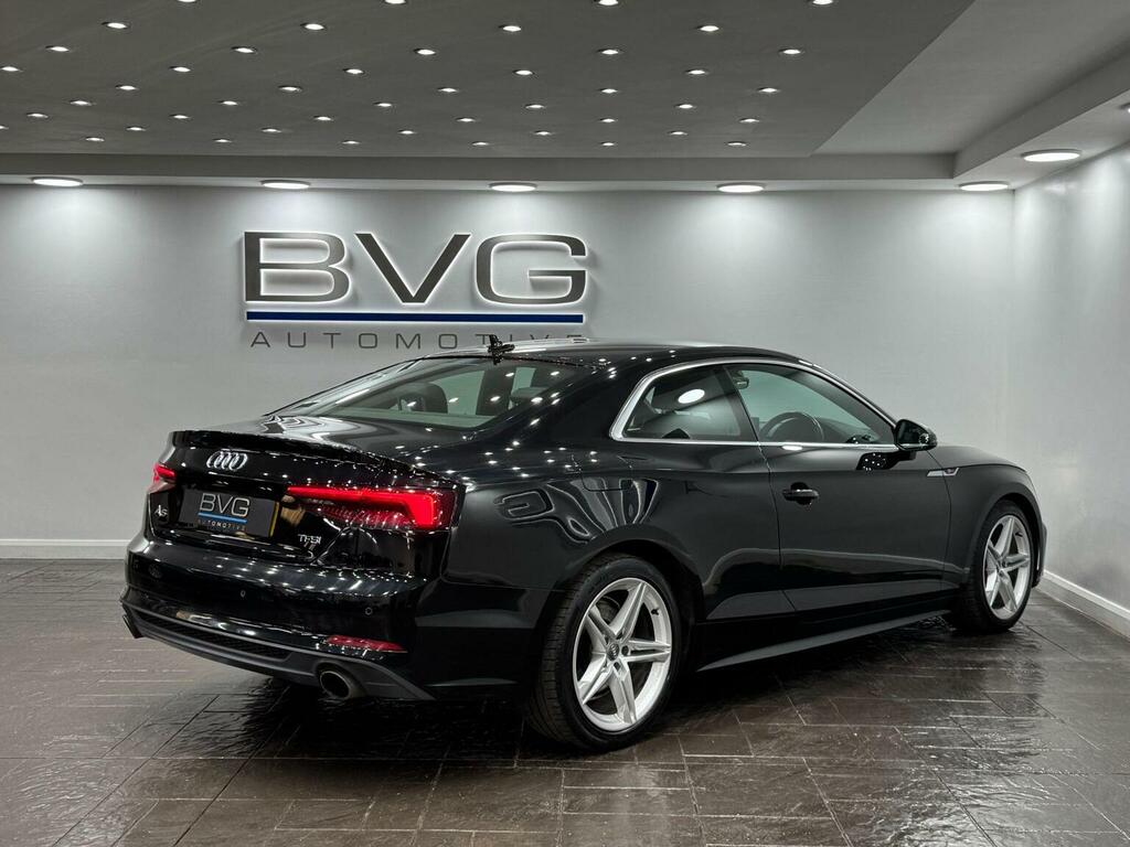 Audi A5 Coupe 2.0 Tfsi S Line S Tronic Euro 6 Ss 2 LM67HSG Black #6