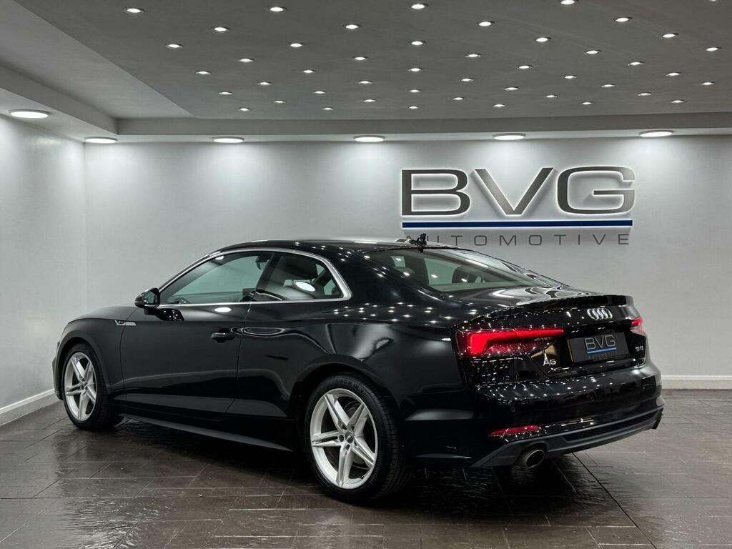 Audi A5 Coupe 2.0 Tfsi S Line S Tronic Euro 6 Ss 2 LM67HSG Black #4