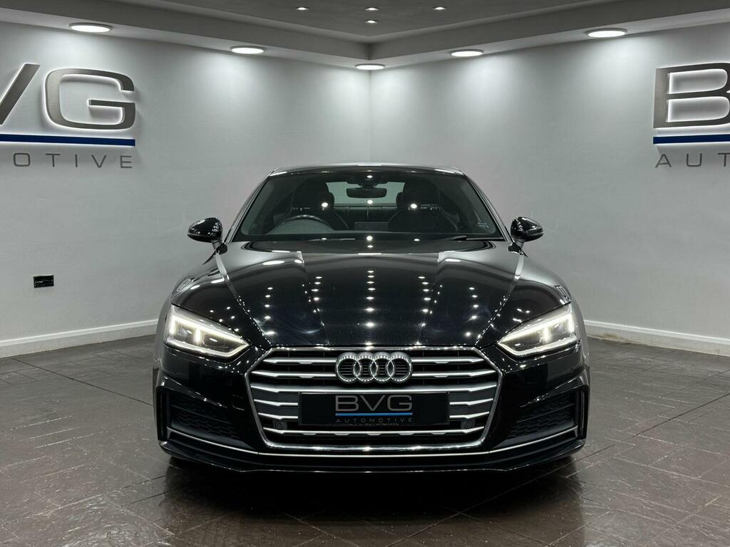 Audi A5 Coupe 2.0 Tfsi S Line S Tronic Euro 6 Ss 2 LM67HSG Black #2