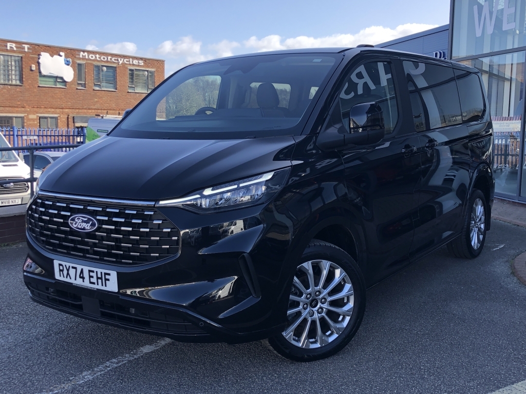 Ford Tourneo Custom Mpv 2.0 320 Titanium Ecoblue Black #3