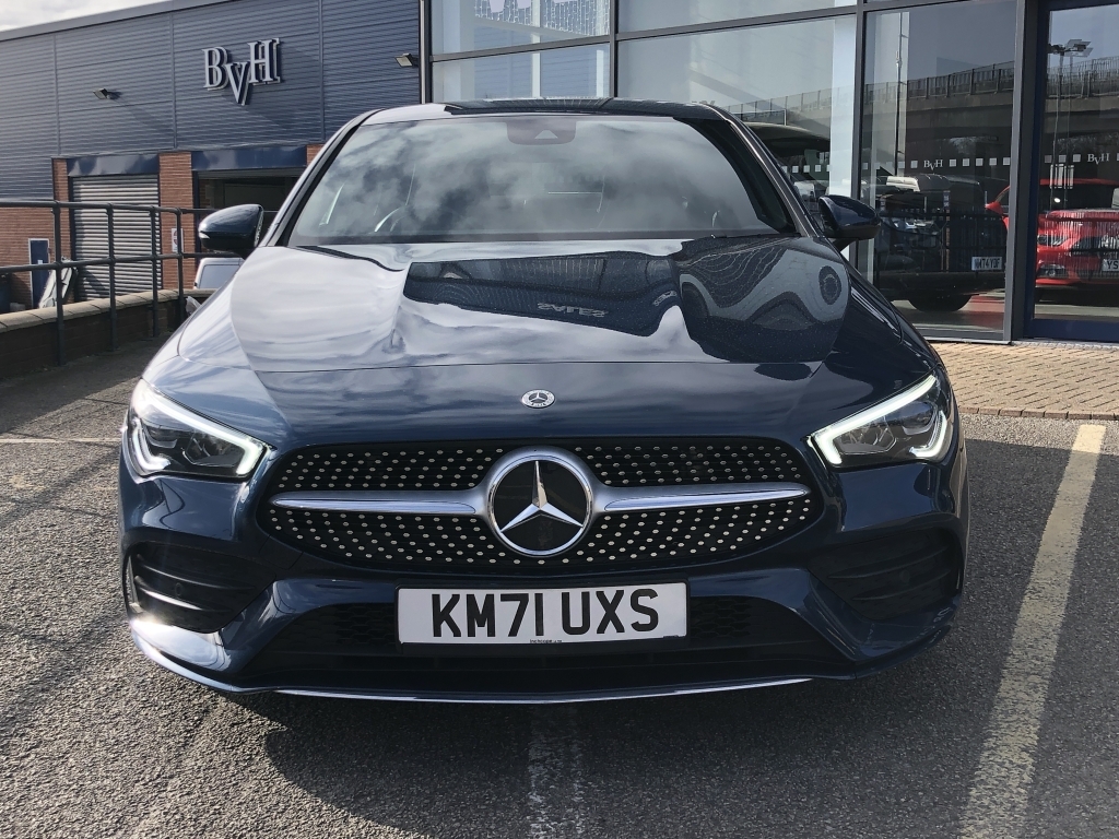 Mercedes-Benz CLA Class Coupe 1.3 Cla 200 Amg Line Premium KM71UXS Blue #2