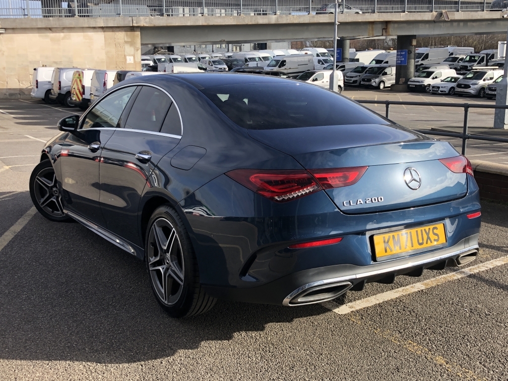 Mercedes-Benz CLA Class Coupe 1.3 Cla 200 Amg Line Premium KM71UXS Blue #4