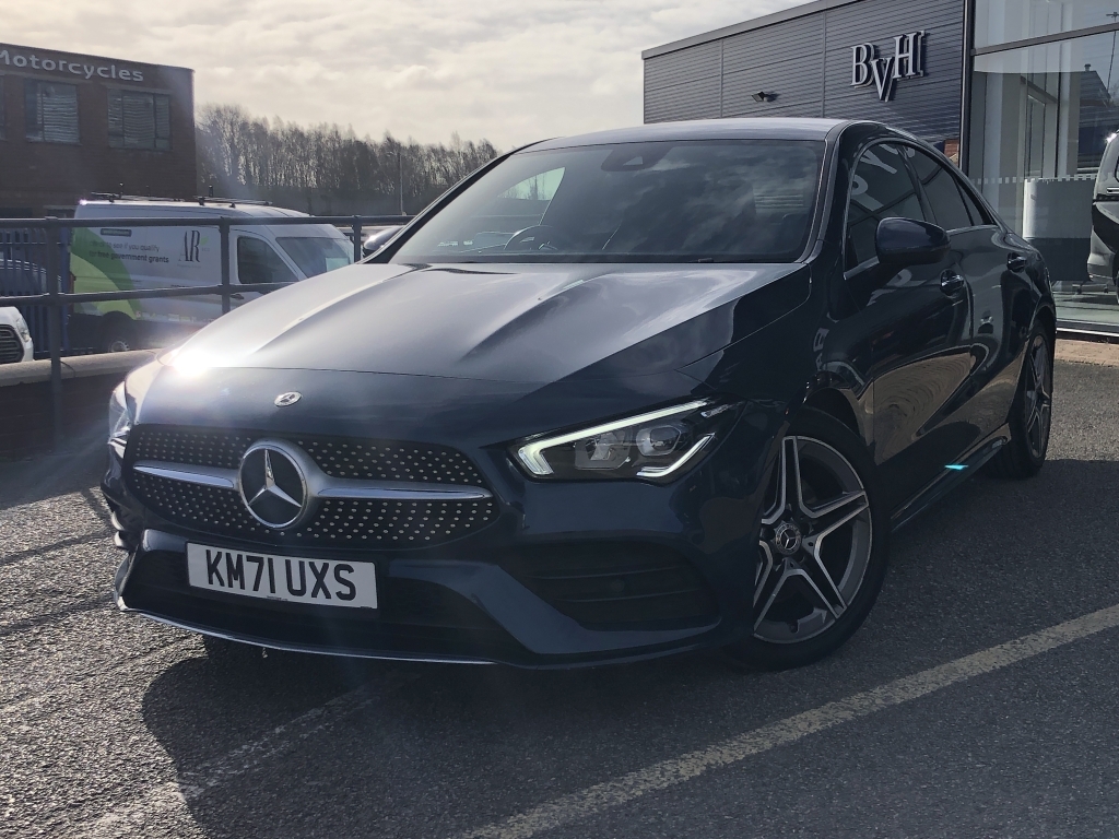 Mercedes-Benz CLA Class Coupe 1.3 Cla 200 Amg Line Premium KM71UXS Blue #3