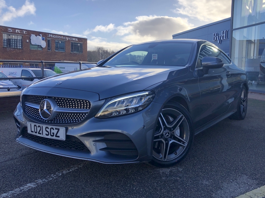Mercedes-Benz C Class Hybrid Coupe 1.5 C 200 Amg Line Edition M Grey #3