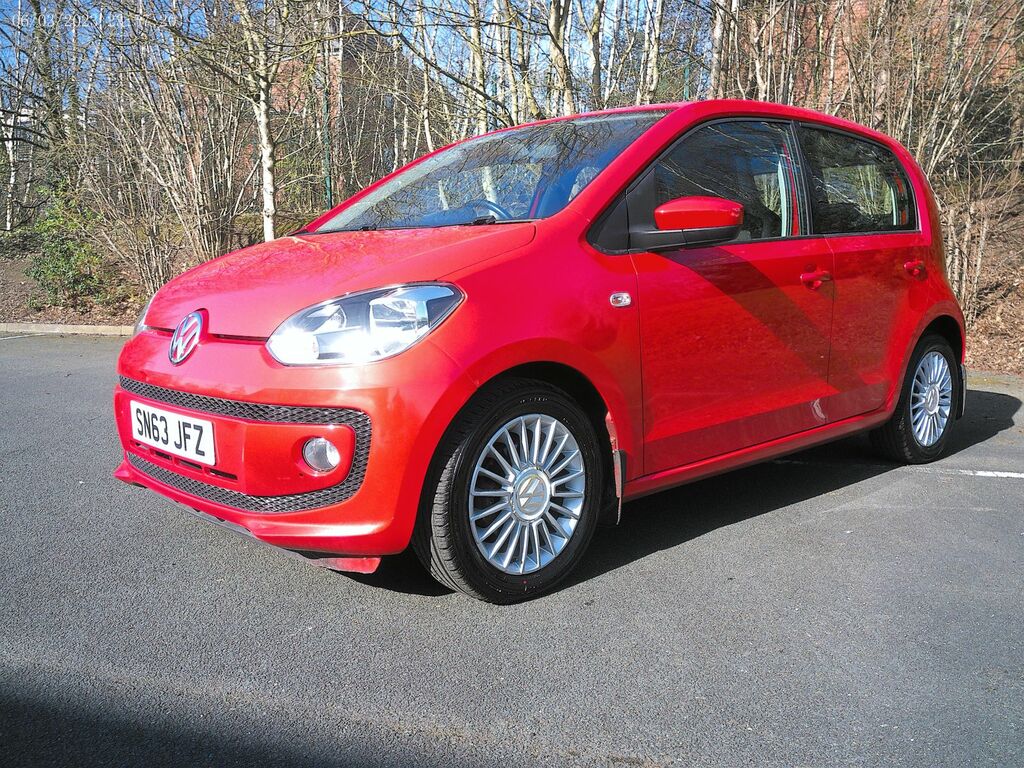 Volkswagen Up 1.0 Bluemotion Tech High Up Hatchback SN63JFZ Red #5