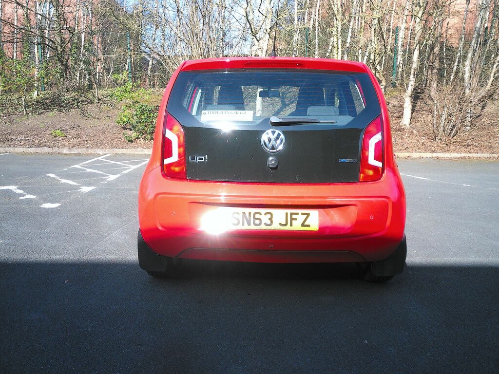 Volkswagen Up 1.0 Bluemotion Tech High Up Hatchback SN63JFZ Red #6