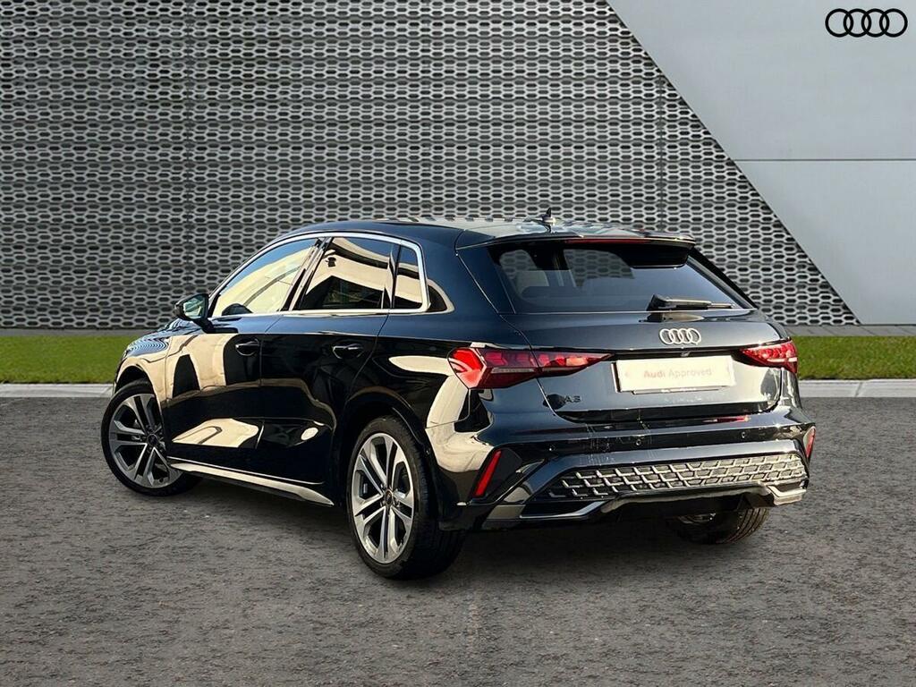 Audi A3 1.5 Tfsi S Line Sportback Euro 6 Ss Black #2