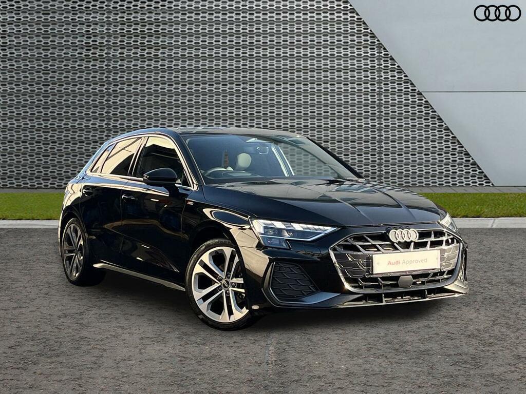 Audi A3 1.5 Tfsi S Line Sportback Euro 6 Ss Black